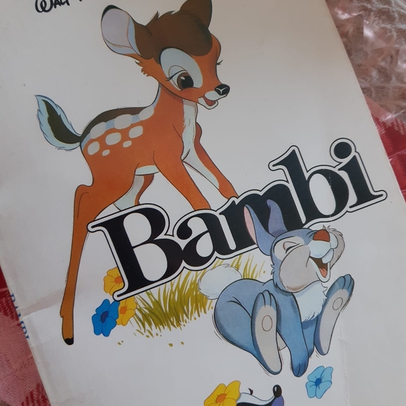 Walt Disney Classic Bambi Book - 1988 - Picture 4 of 4
